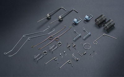 Torsion spring wire forming